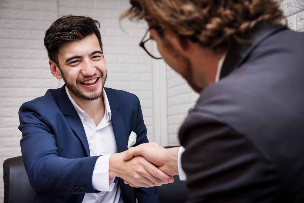 businessman handshake