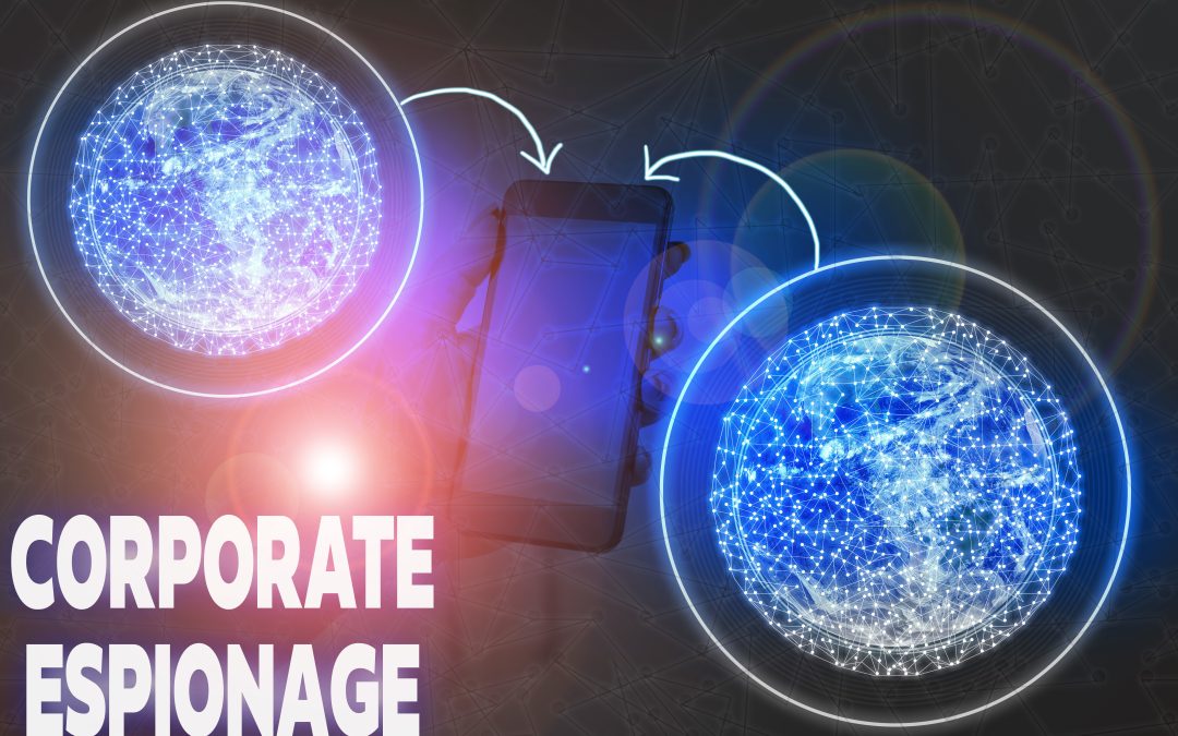 corporate espionage graphic