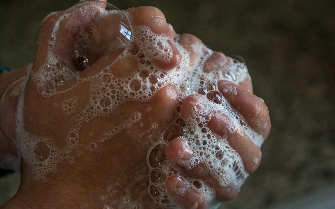 hand washing to prevent sickness
