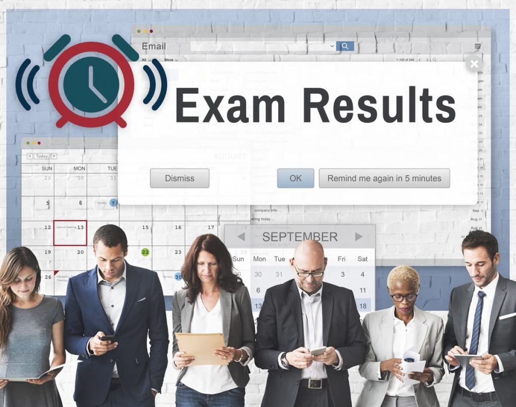 Exam Results graphic